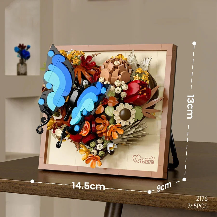 Cadre Floral 3D à Assembler