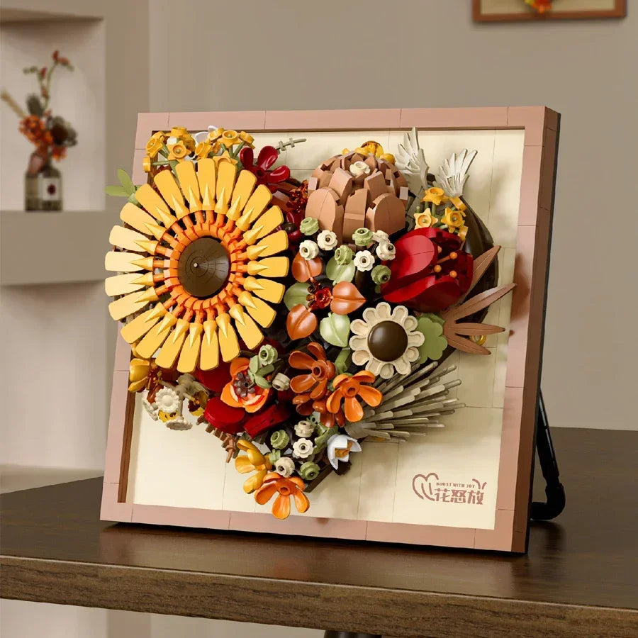 Cadre Floral 3D à Assembler