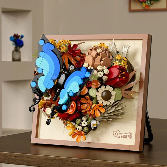 Cadre Floral 3D à Assembler